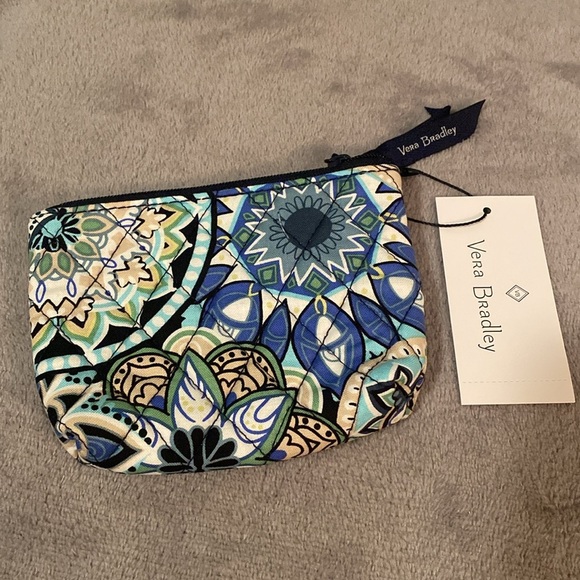 💙🖤VERA BRADLEY💙🖤Coin Purse in Sketched Medallion/NWT - Picture 4 of 6